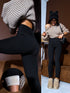 "RITUAL" thermal leggings 3358 - BLACK